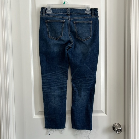 Denver Hayes midrise raw edge boyfriend jeans size 4 - Picture 3 of 4